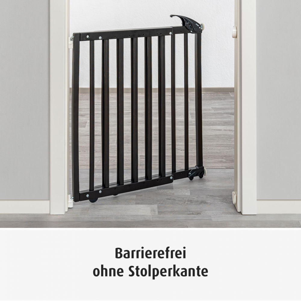 Poarta Siguranta Reer Black 63-106cm - Protectie Maxima - imagine 2