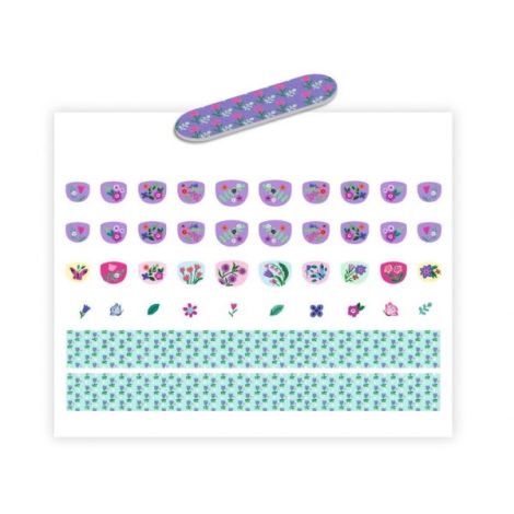 Stickere Unghii Flori Djeco | Manichiură Fără Ojă - imagine 2