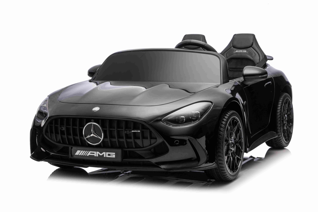 Masinuta electrica pentru copii 3-10 ani cu 2 locuri, Mercedes AMG GT63 NOU XXL 24V 800W 4x4 Negru - Autokids.ro