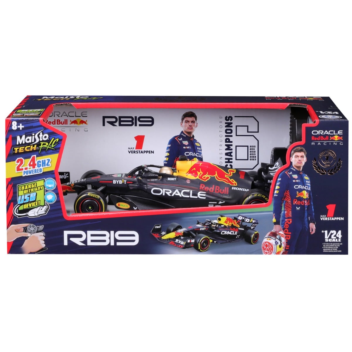 Maisto F1 RB19 Verstappen RC 1:24