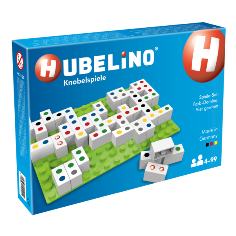 Joc 2 în 1 Hubelino Potriveste 4 & Domino - imagine 4