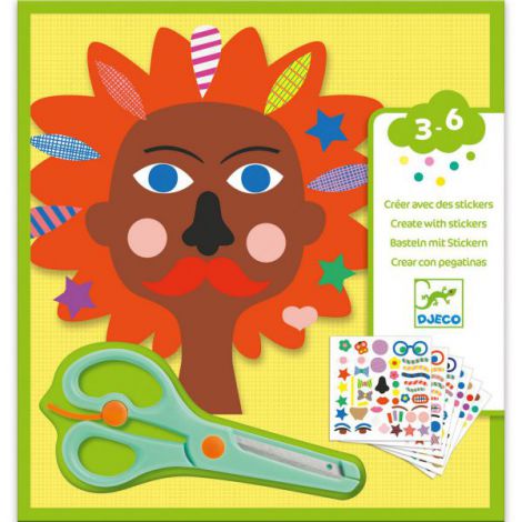 Set Creativ Djeco Coafor - Stil și Creativitate
