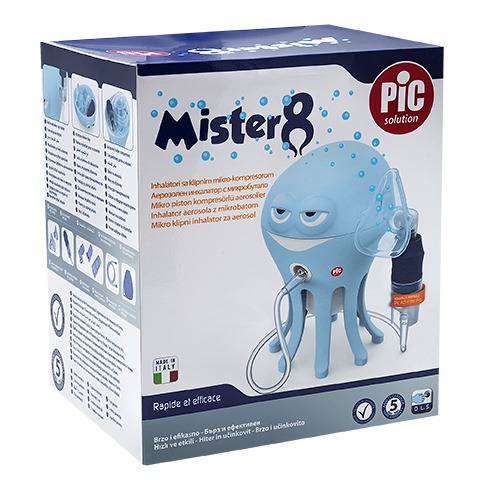 Nebulizator Mr. Eight PiC Solution | Terapie Aerosoli - imagine 3
