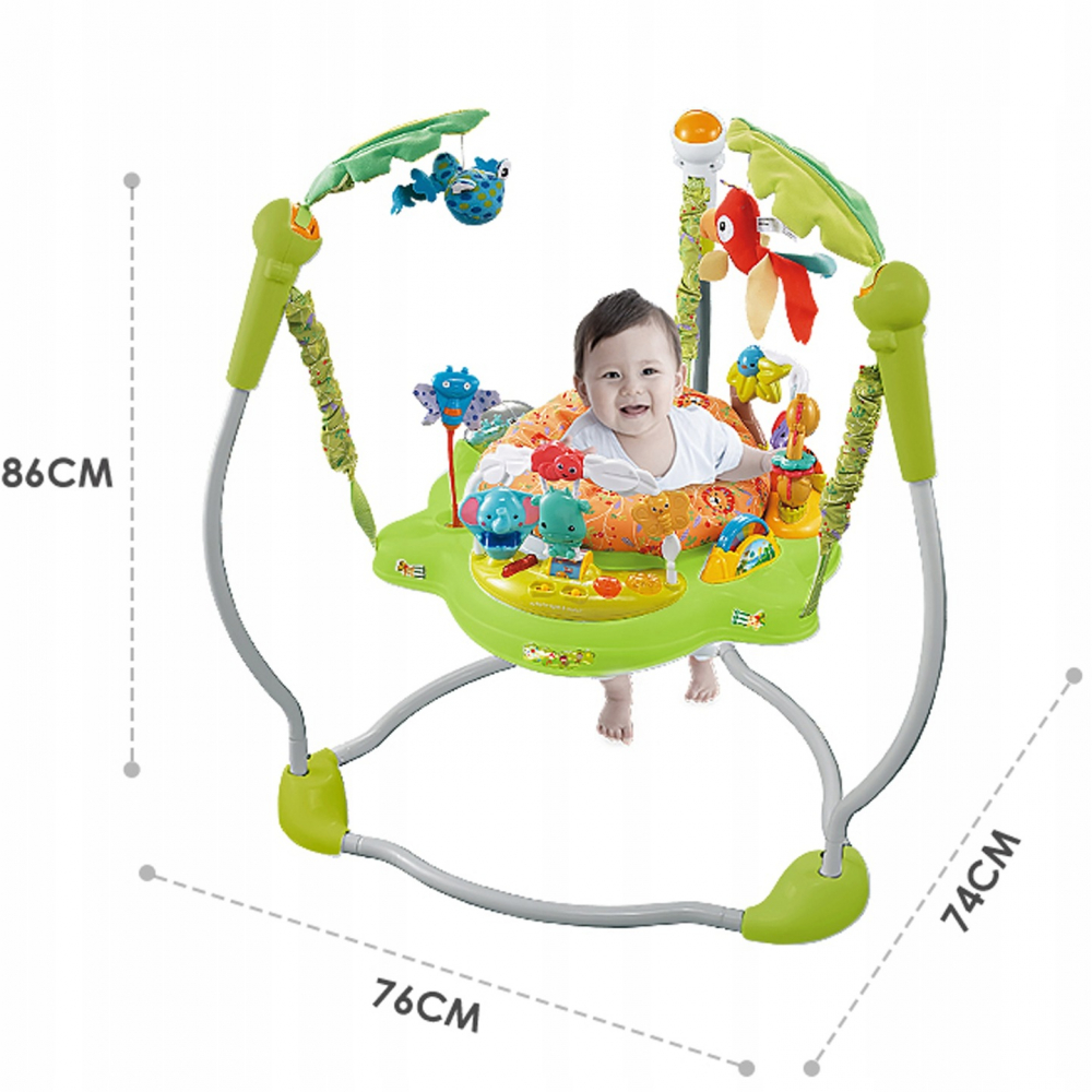 Jumper Matadi 360° cu Sunete și Jucării - imagine 2
