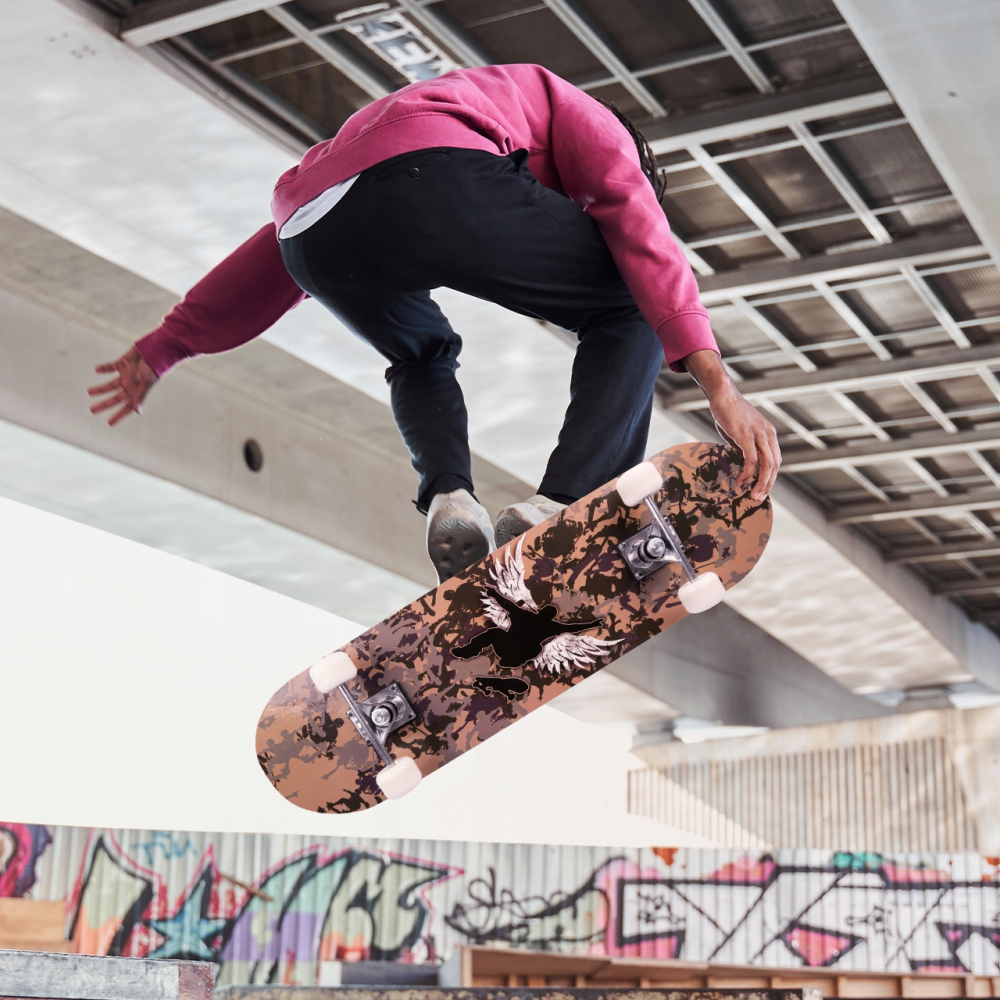 Skateboard Malplay 77cm Camo Antiderapant - imagine 6