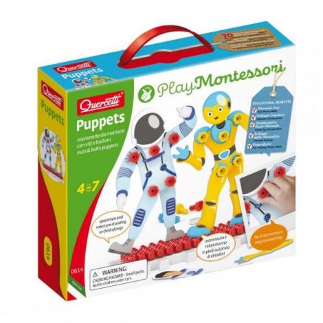 Joc Marionete Montessori Quercetti - Creativitate