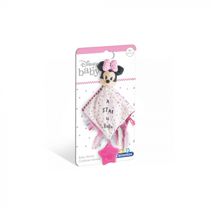 Paturica Confort Minnie Mouse | Clementoni | Moale și Sigură
