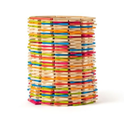 Woodyland Caramizi Lemn 200 piese Educativ - imagine 5
