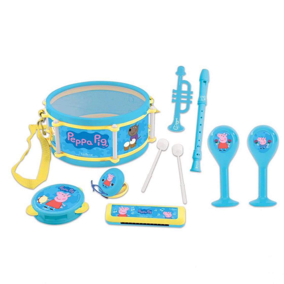 Set 7 Instrumente Muzicale Lexibook Peppa Pig