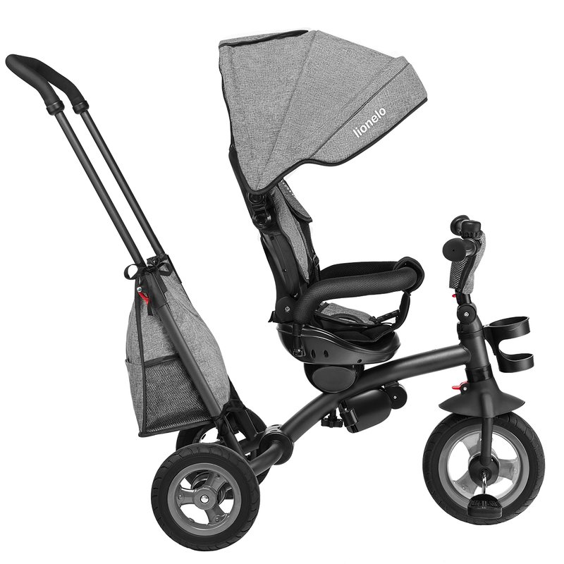 Lionelo Tris Gri: Tricicleta Ultrapliabila 3 in 1 - imagine 6