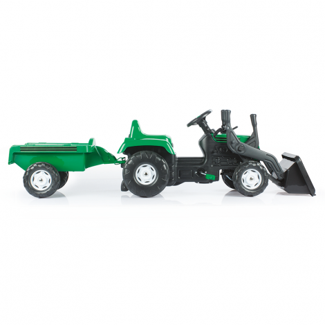 Set Tractor Dolu cu Pedale si Excavator - imagine 5