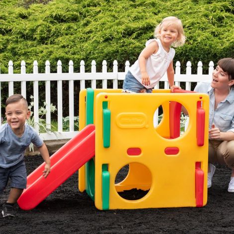 Spațiu de joacă Little Tikes, cu tobogan, 3 locuri - imagine 10