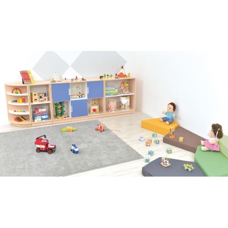 Dulap Quadro M Narrow Moje Bambino cu Raft - imagine 2