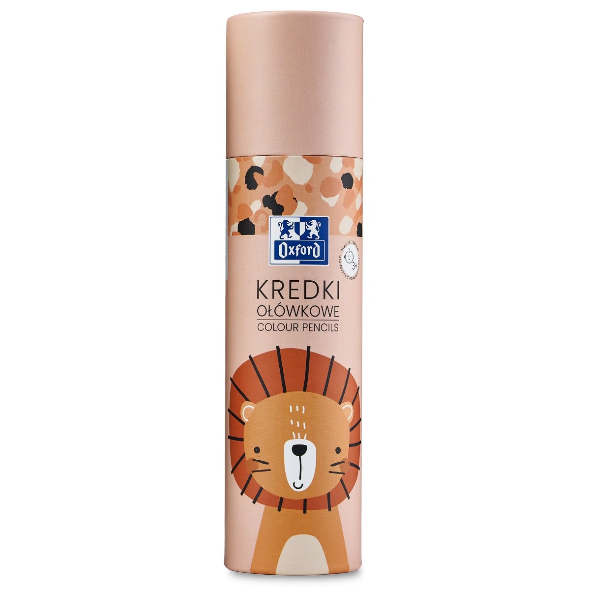 Set 24 Creioane Colorate Oxford Kids, Tub Refolosibil