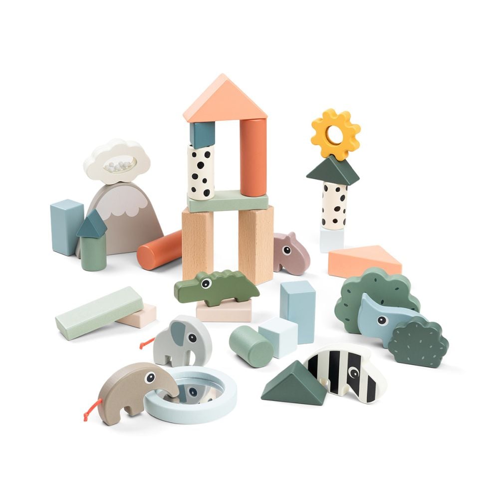 Set Constructie Lemn Done by Deer - Creativitate
