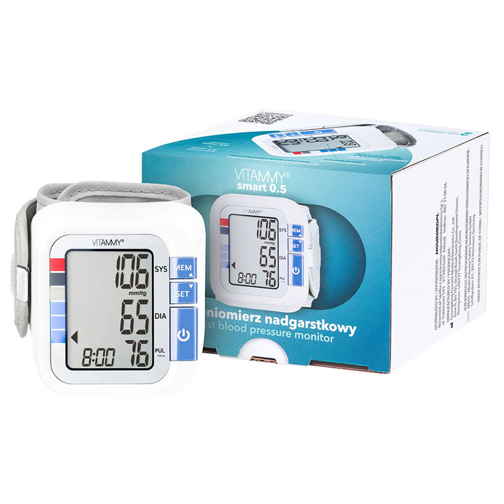 Tensiometru Vitammy Smart 0.5, Manseta 13.5-21.5 cm