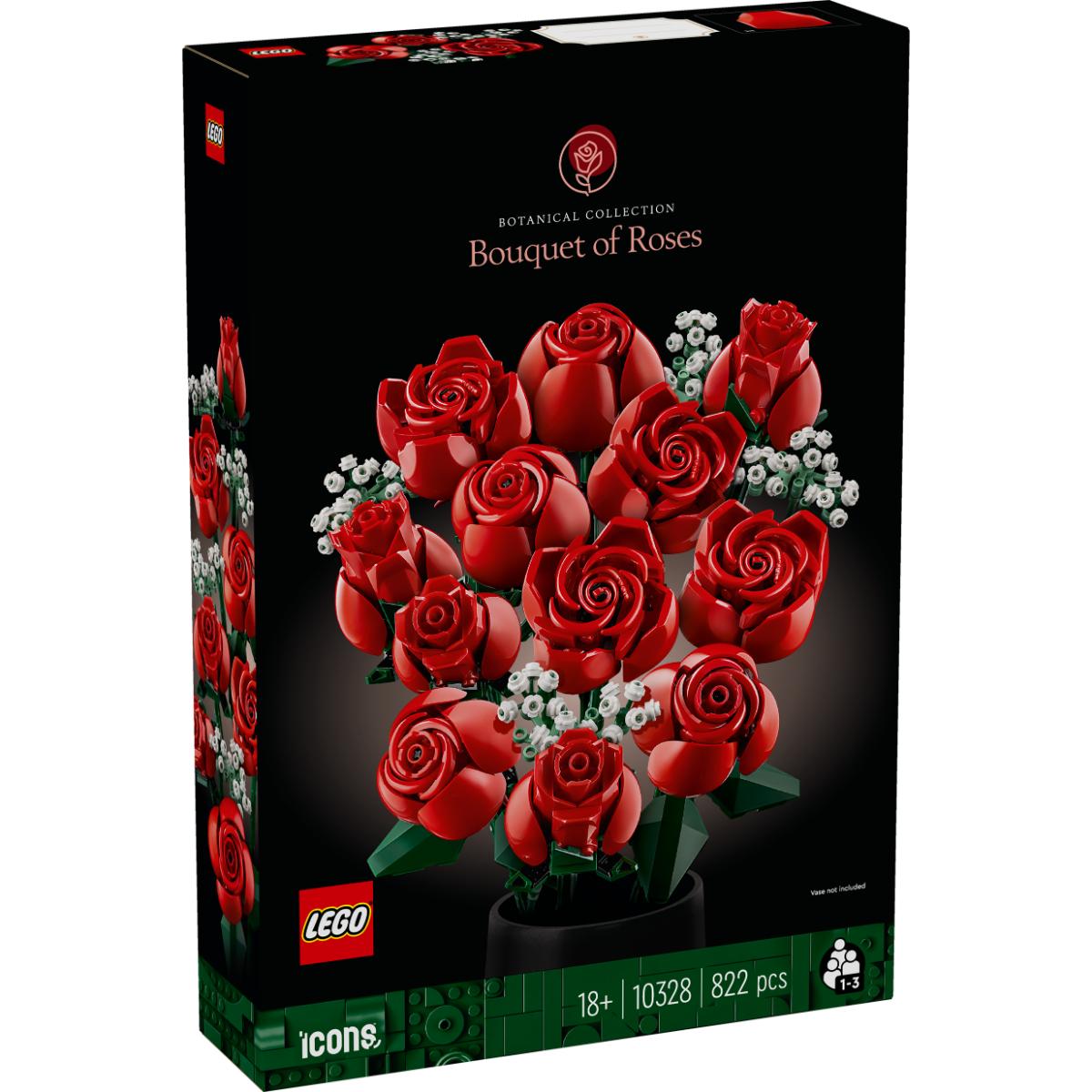 LEGO® Icons Trandafiri (10328) - Cadou Nemuritor