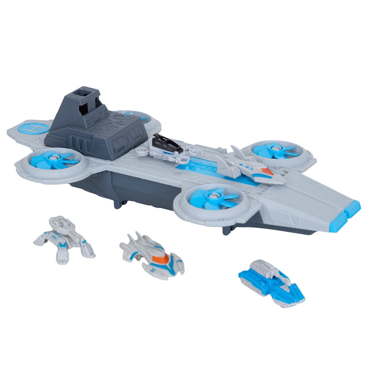 Baza Spatiala Hero Combat cu 5 Vehicule