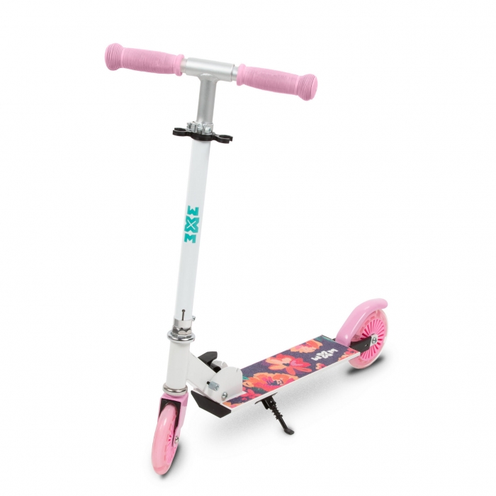 Trotineta WXM Skipo Floral Pliabilă cu LED - imagine 9