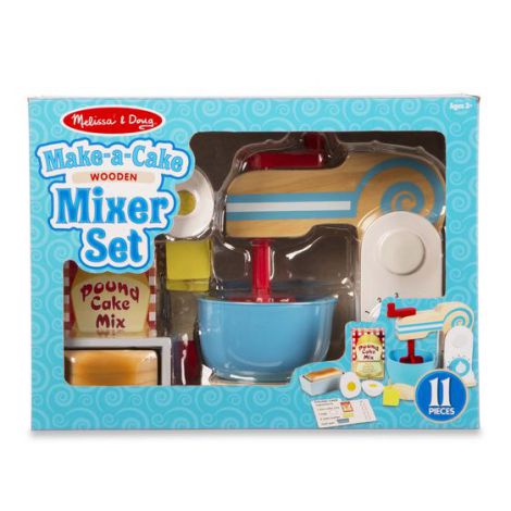 Set Mixer Lemn Melissa & Doug | Jucărie Bucătărie - imagine 2