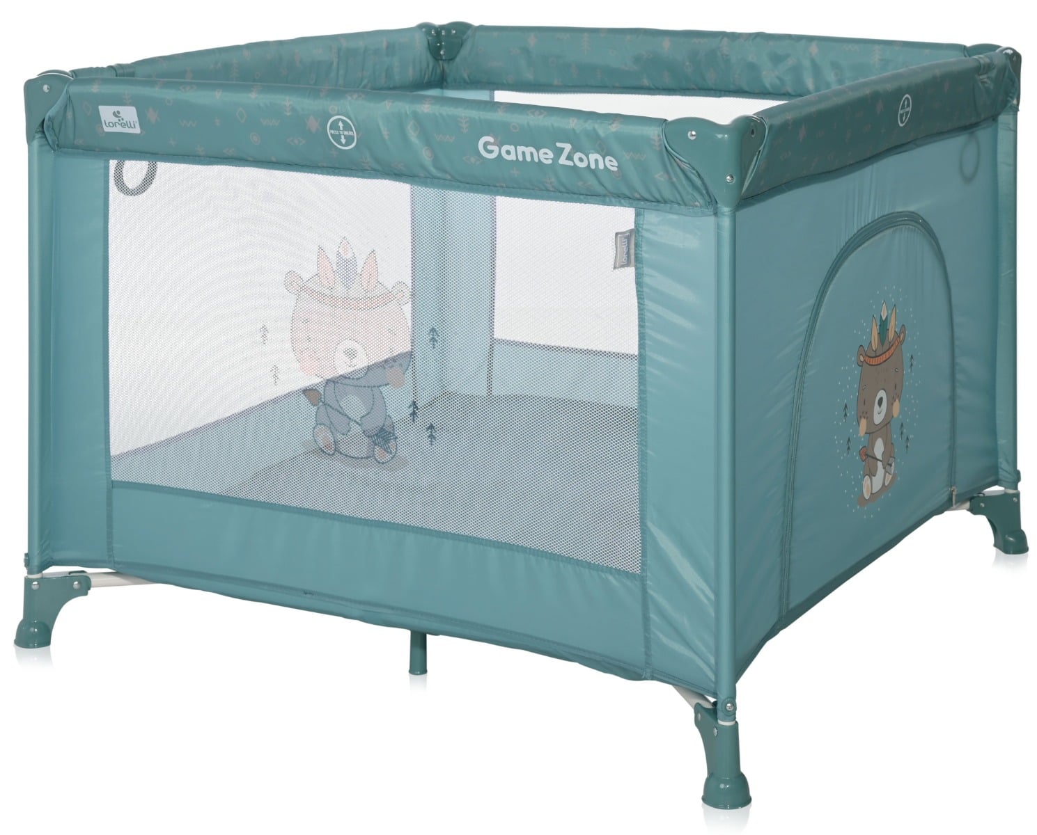 Tarc Joaca Lorelli Arctic Indian, Pliabil, 100x100 cm