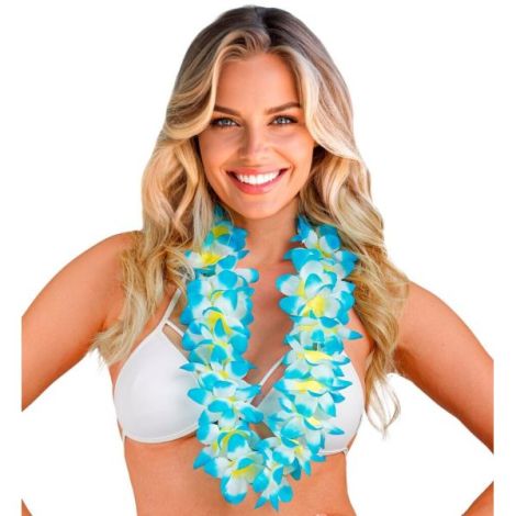 Ghirlanda Hawaii Azur | Widmann | Accesoriu Petrecere - imagine 2