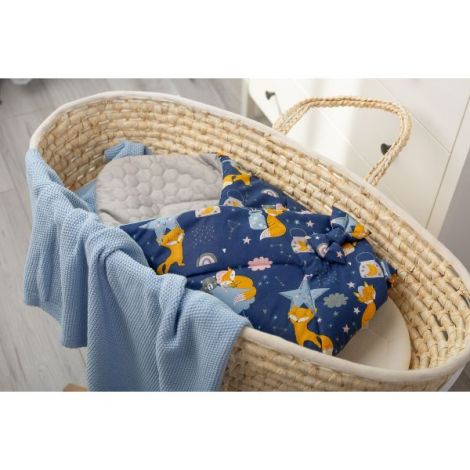 Sensillo Velvet Wrap Albastra 75x75 cm - imagine 4