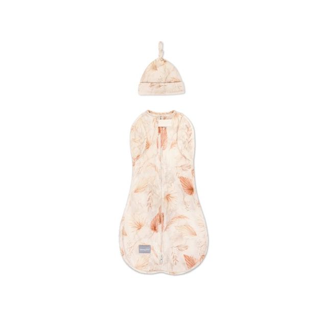 Sac Swaddle Nor Pufos Boho Sand + Caciulita - imagine 3