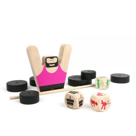 Woody Builder Joc Motricitate din Lemn Milaniwood - imagine 2