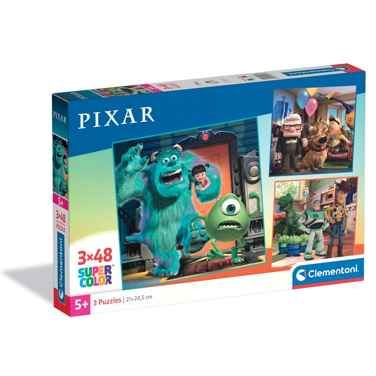 Puzzle Clementoni Disney Pixar 3x48 piese