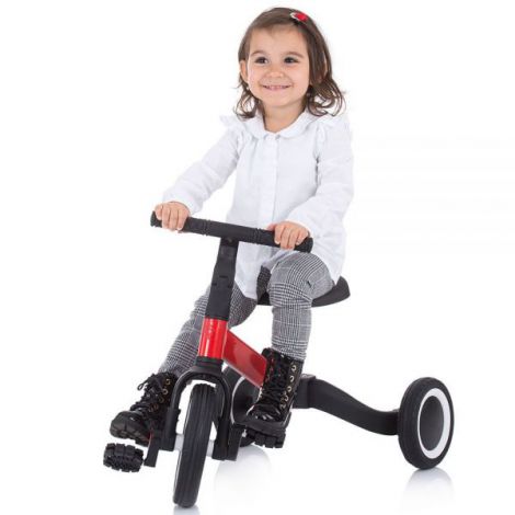 Chipolino Smarty 2in1 Roșu | Tricicletă Transformabilă - imagine 7