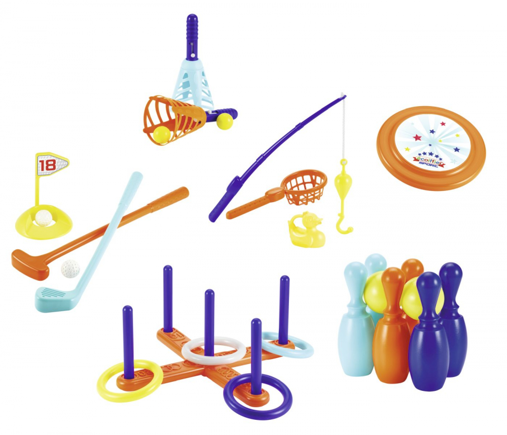Ecoiffier Set 6 Jocuri Sportive Simba