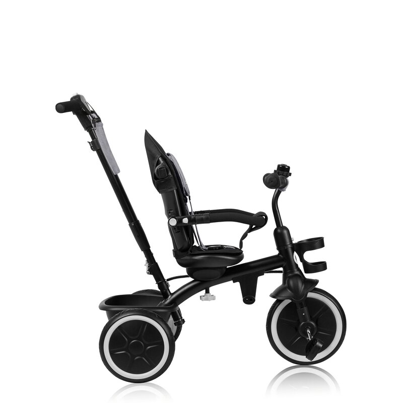 Tricicleta Lionelo Berry Gri 2in1, 360° - imagine 3
