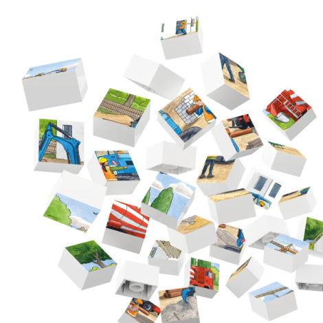 Puzzle Santier Hubelino 35 Piese - Educativ - imagine 2