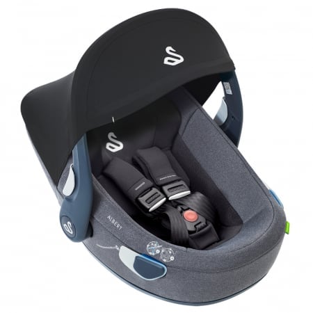 Scoica auto Swandoo Albert i-Size 1.2 Sesame Grey - imagine 2