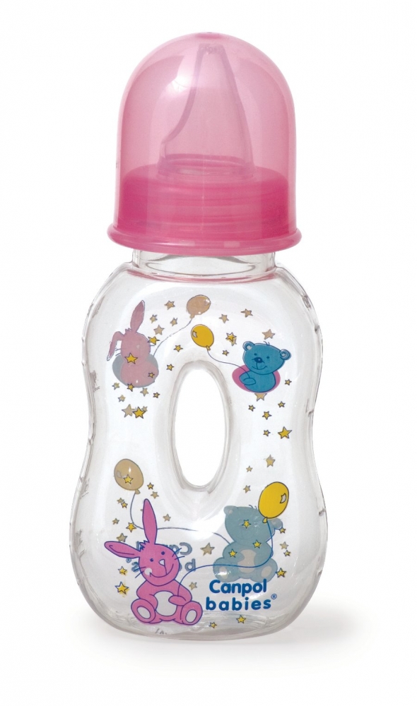 Biberon Canpol Prindere Ușoară, 120 ml
