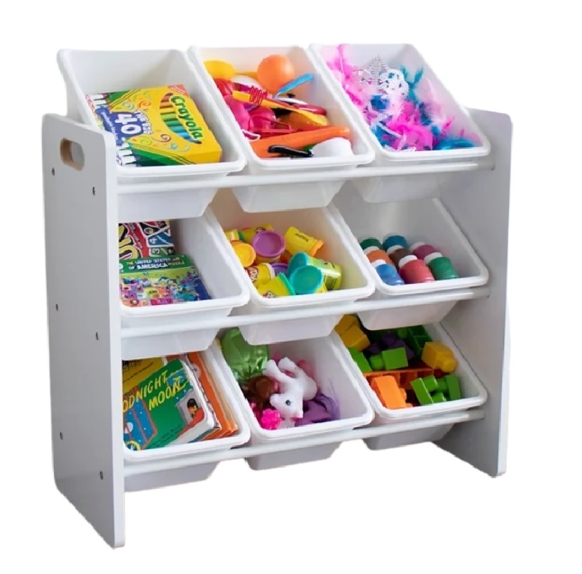 Organizator Ginger Home 9 Cutii, Alb - imagine 2