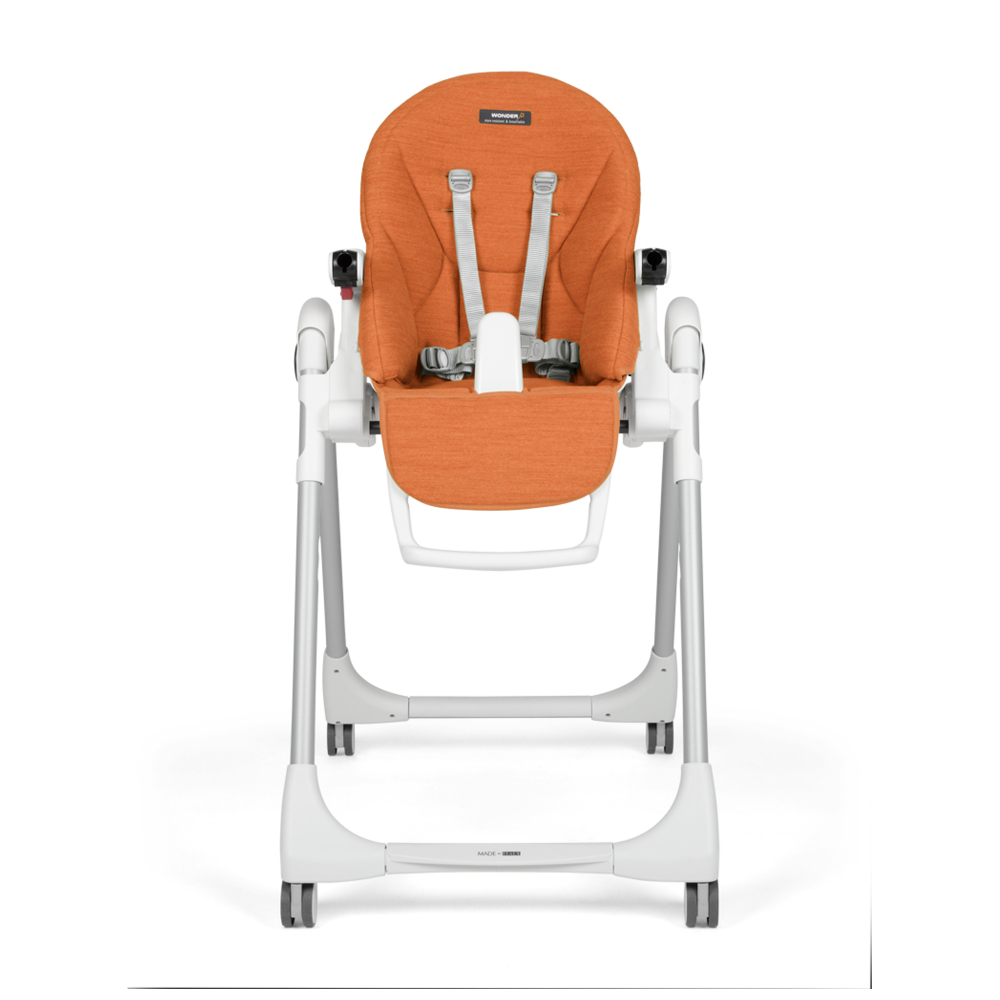 Scaun Masa 2-în-1 Peg Perego, 0-15 kg, Portocaliu - imagine 3