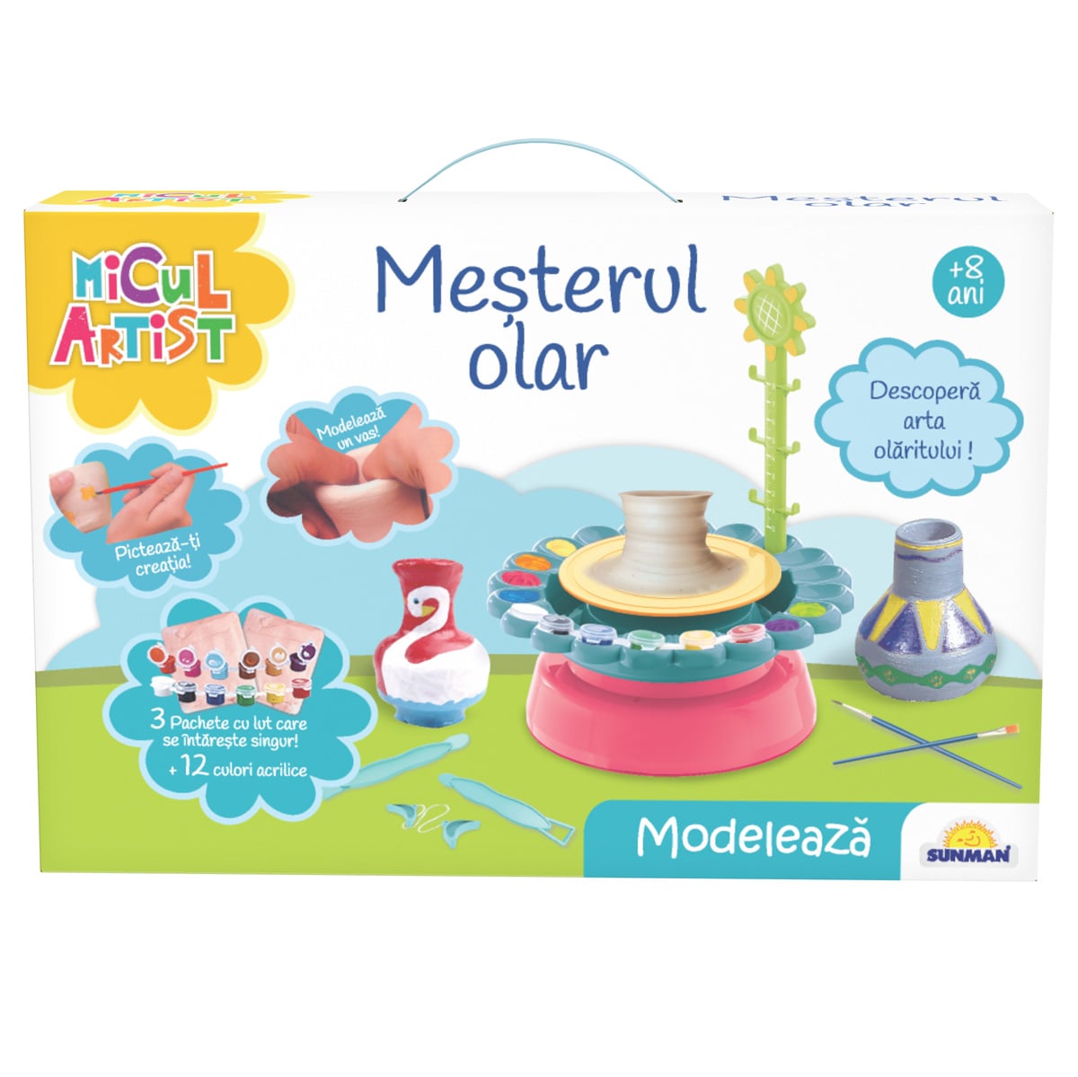 Set Olarit Micul Artist cu Rotativă Creativ