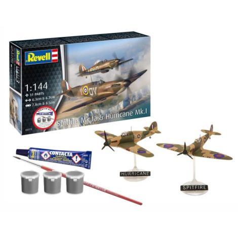 Revell Starter Kit Spitfire & Hurricane