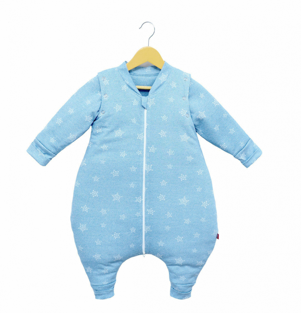 Sac de dormit Kidsdecor Stars Blue, 2 TOG - imagine 6