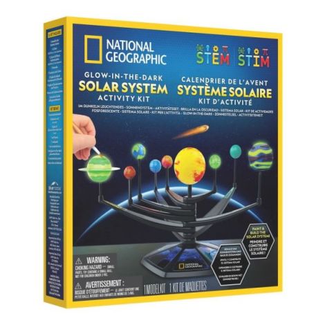 National Geographic Sistem Solar Educativ Fosforescent