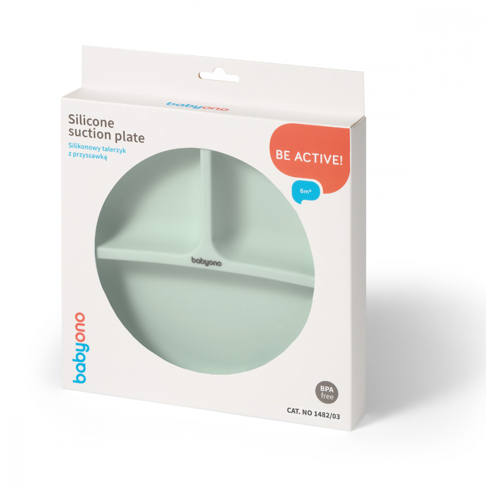 Farfurie Babyono cu ventuza - Anti-vărsare - imagine 2