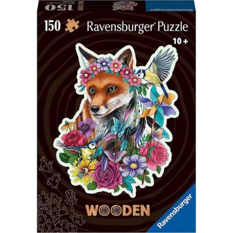 Ravensburger Puzzle Lemn Vulpe 150 Piese - imagine 2