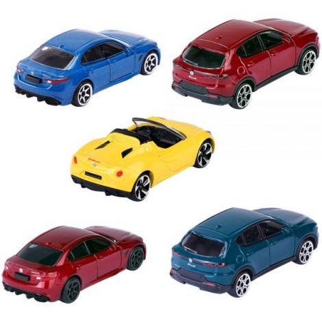 Set Majorette Alfa Romeo 5 Mașinuțe Metalice - imagine 2