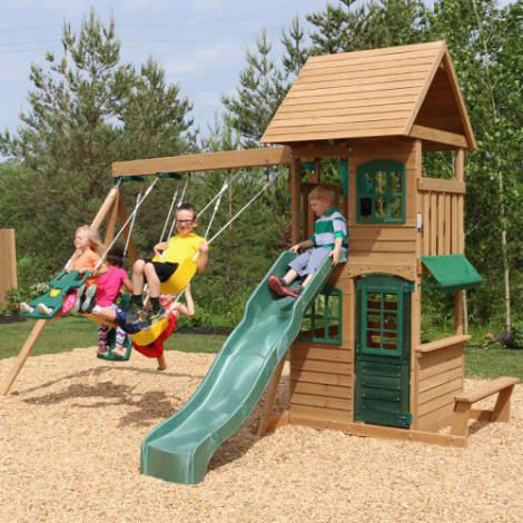 Complex Joacă Windale Kidkraft, Lemn Cedru Premium - imagine 4
