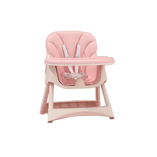 Scaun de masa 2 in 1 Little Mom Modern Pink - imagine 8