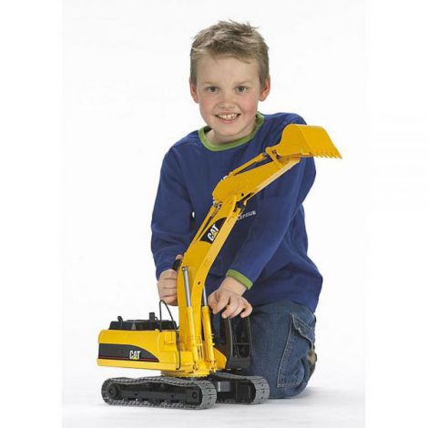 BRUDER Excavator CAT cu funcții manuale - imagine 10