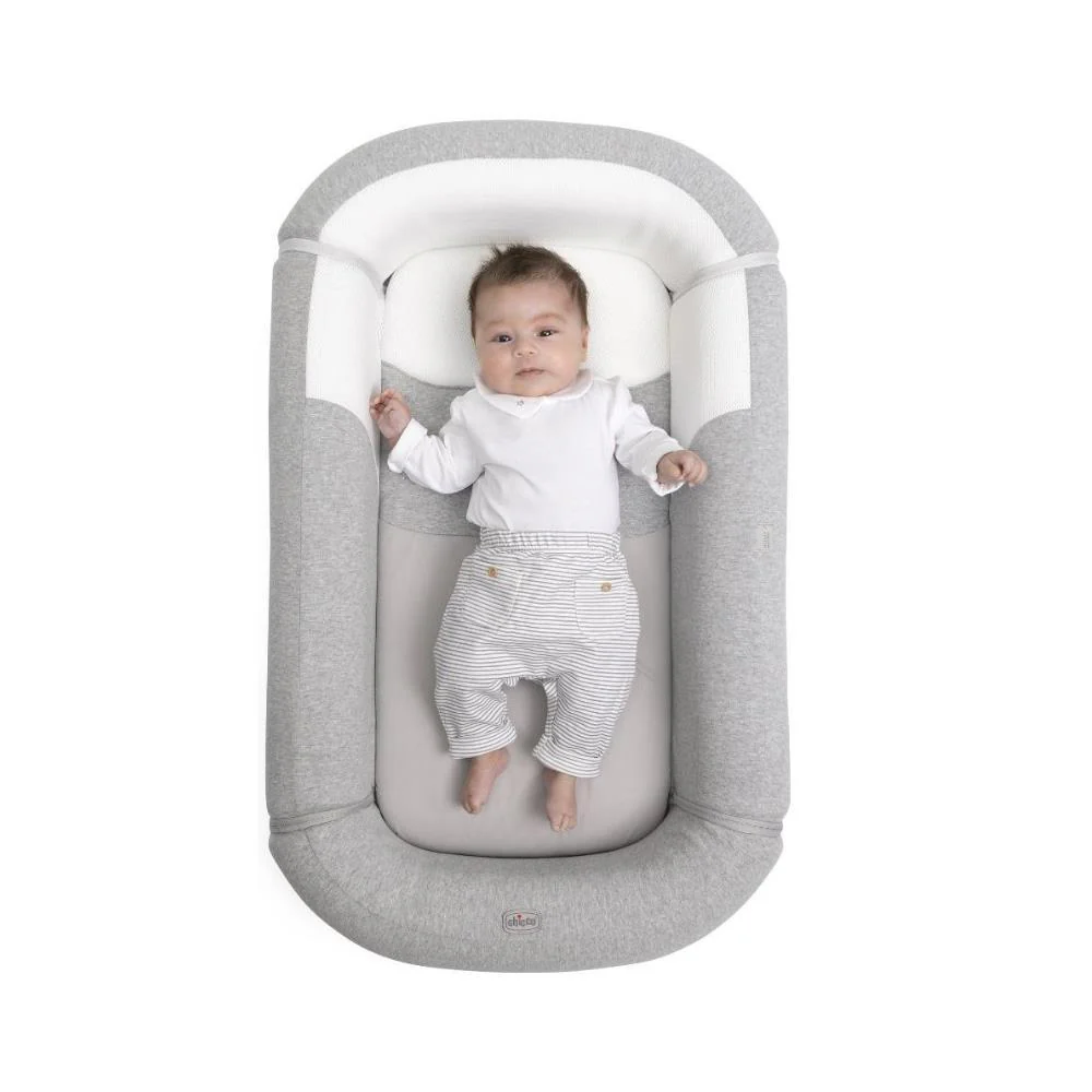 Baby Nest 3in1 Chicco Mommy Pod Grey - imagine 5