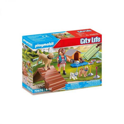 Set Cadou Dresor Câini Playmobil City Life